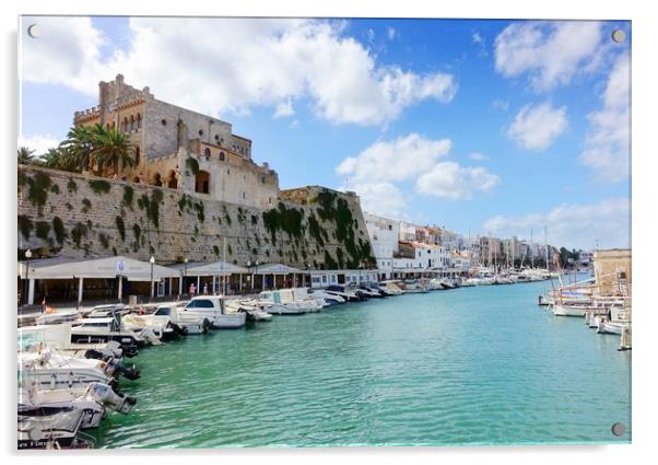  Ciutadella  Menorca                           Acrylic by Anthony Kellaway
