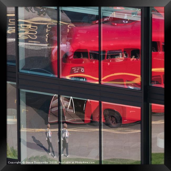 Bendy bus! Framed Print by WATCHANDSHOOT 