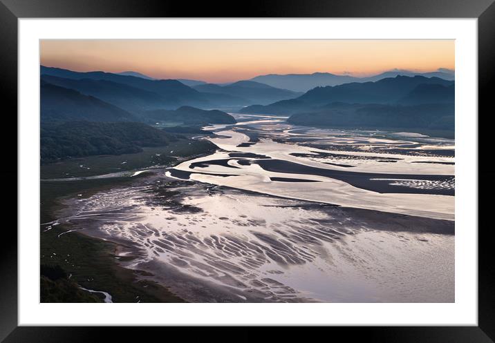 The Mawddach Estuary Framed Mounted Print by Rory Trappe