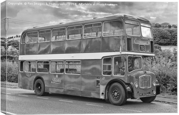 Bristol omnibus C7283 Canvas Print by Derrick Fox Lomax