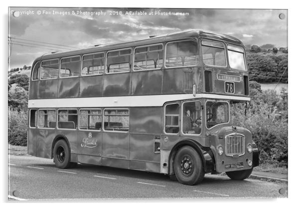 Bristol omnibus C7283 Acrylic by Derrick Fox Lomax