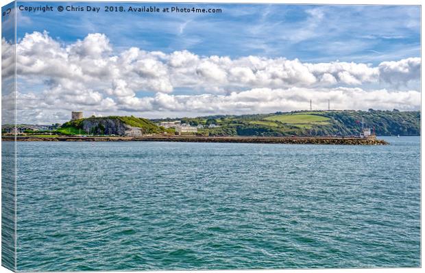 Mount  Batten Plymouth Canvas Print by Chris Day