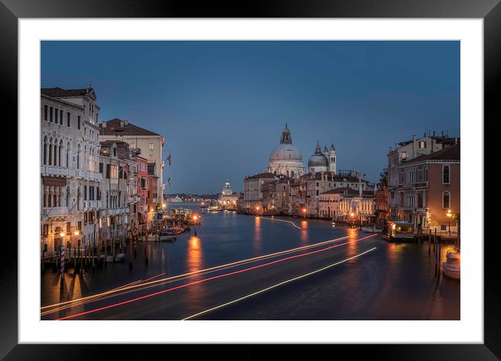 Santa Marie Della Salute Cathedral  Framed Mounted Print by Alan Sinclair