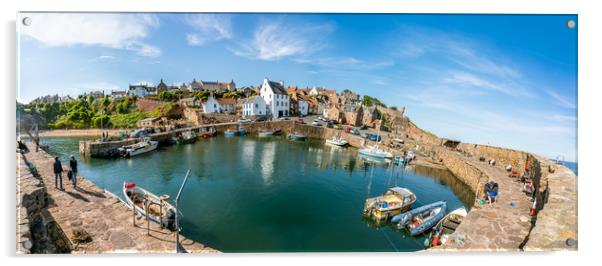 Crail  Scotland Acrylic by Gail Johnson