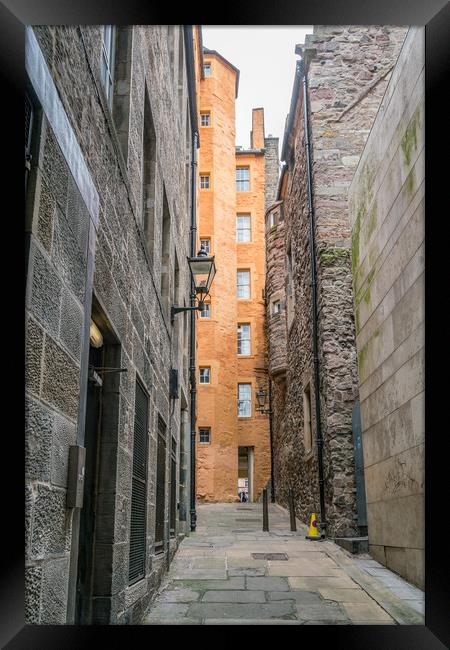  Edinburgh City , Scotland Framed Print by Gail Johnson