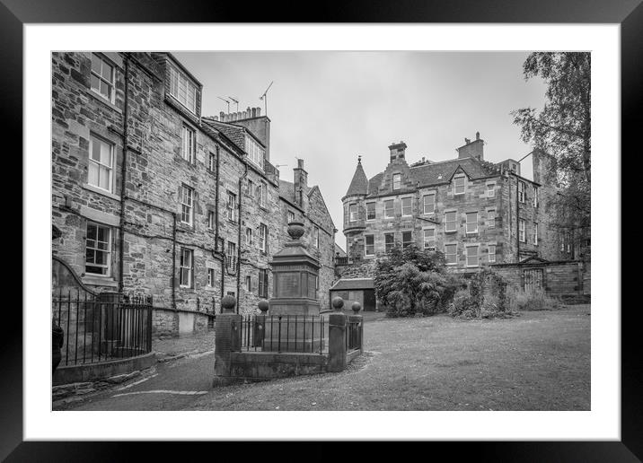 Greyfriars Graveyard Edinburgh City , Scotland Framed Mounted Print by Gail Johnson
