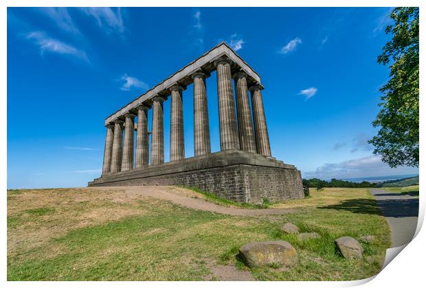  Calton Hill  Edinburgh City , Scotland Print by Gail Johnson