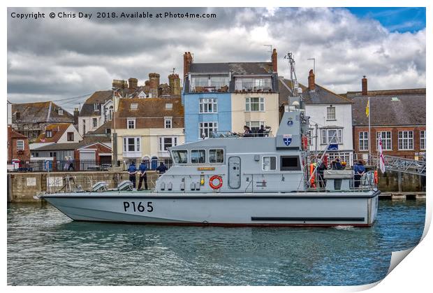HMS Example Print by Chris Day