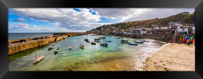 Mousehole, West facing. Cornwall.  UK. Framed Print by Maggie McCall