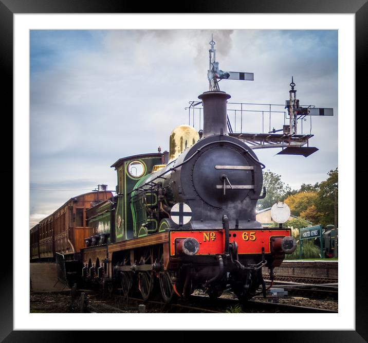 South Eastern Railway O1-class No.65 Framed Mounted Print by Mike Lanning