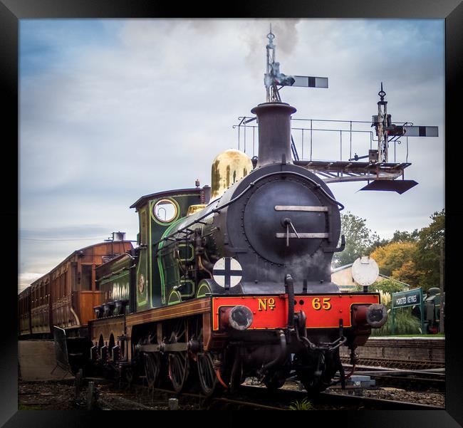 South Eastern Railway O1-class No.65 Framed Print by Mike Lanning