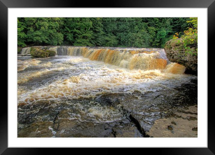 Upper Falls Aysgarth 2018 - 1 Framed Mounted Print by Colin Williams Photography