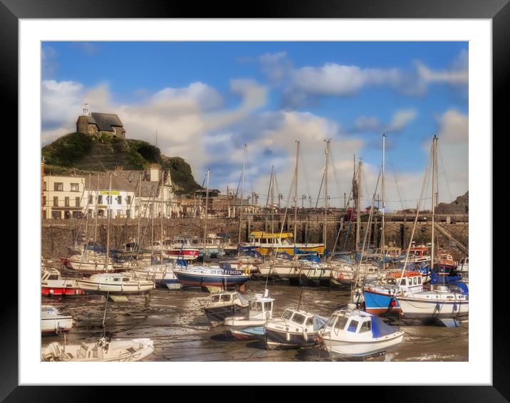 Discover the hidden charm of Ilfracombe Framed Mounted Print by Beryl Curran