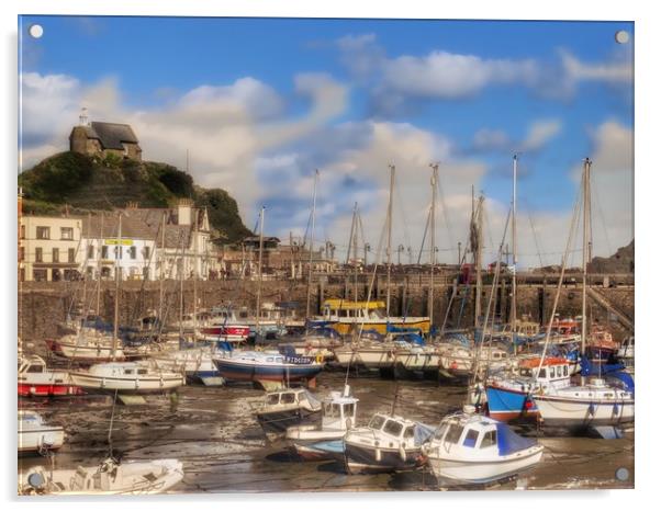 Discover the hidden charm of Ilfracombe Acrylic by Beryl Curran