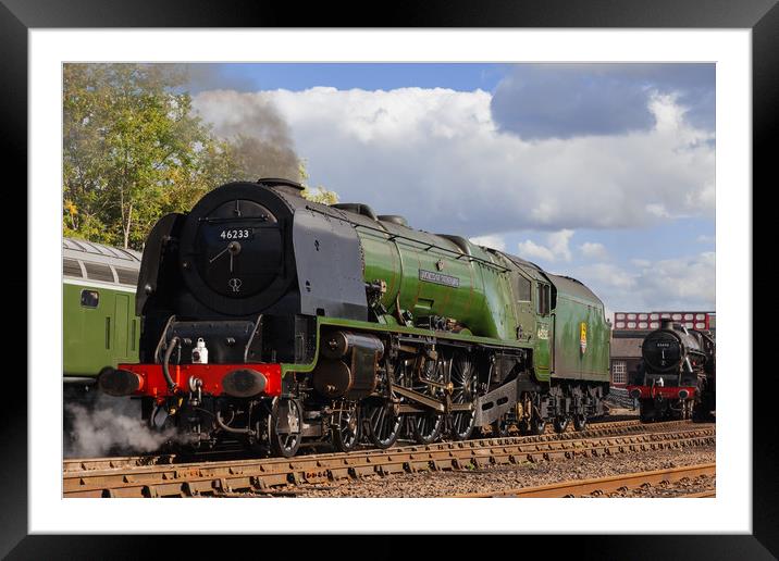 The mighty duchess ready for action Framed Mounted Print by Ian Duffield