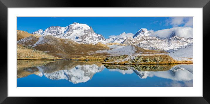 Reflections Framed Mounted Print by Paolo Seimandi