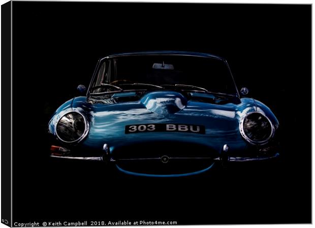 Jaguar Canvas Print by Keith Campbell