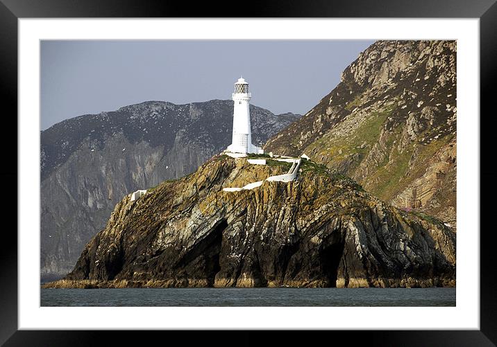 South Stack Framed Mounted Print by James Lavott