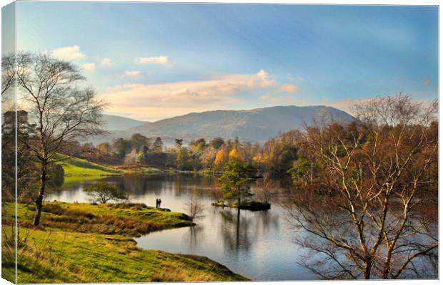 The Lake District. Canvas Print by Irene Burdell