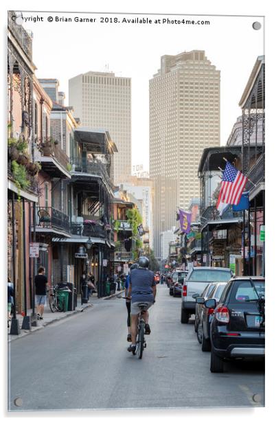 Royal Street, New Orleans Acrylic by Brian Garner