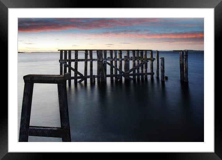 Old Pier structure Framed Mounted Print by JC studios LRPS ARPS
