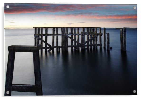 Old Pier structure Acrylic by JC studios LRPS ARPS