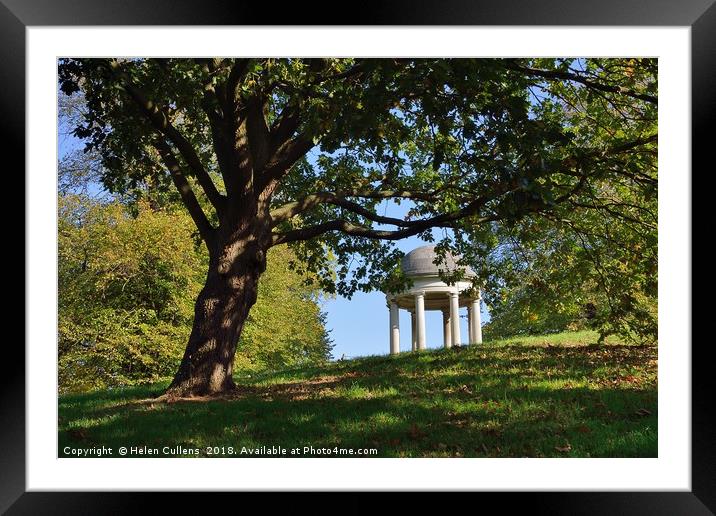  Temple of Aeolus, Kew Gardens                     Framed Mounted Print by Helen Cullens