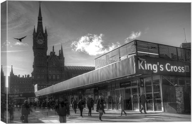 Kings cross station, London Canvas Print by Jonathan Pankhurst