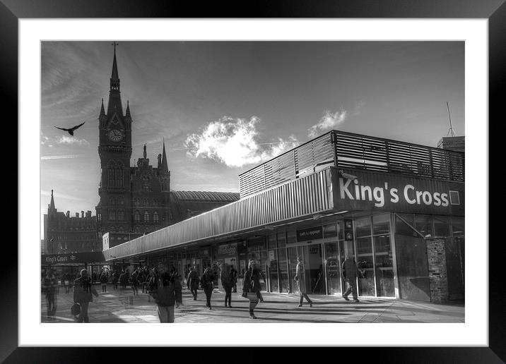 Kings cross station, London Framed Mounted Print by Jonathan Pankhurst