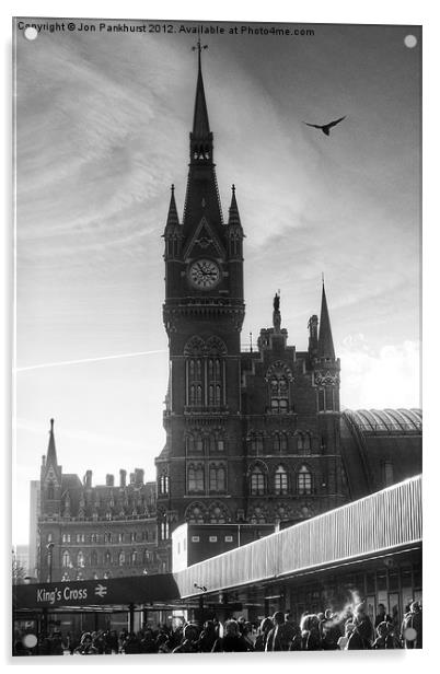 Kings Cross Station, London Acrylic by Jonathan Pankhurst