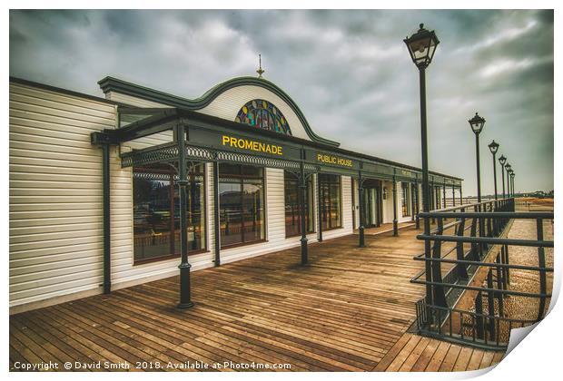 Cleethorpes Pier Print by David Smith