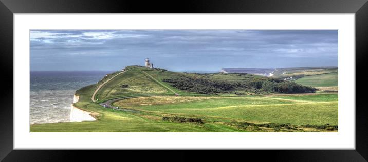 Belle Tout lighthouse Framed Mounted Print by Diana Mower