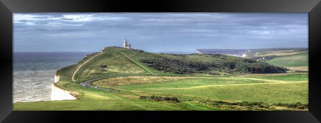 Belle Tout lighthouse Framed Print by Diana Mower