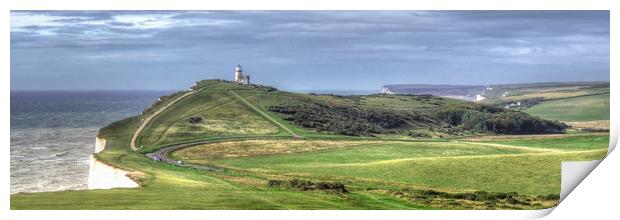 Belle Tout lighthouse Print by Diana Mower
