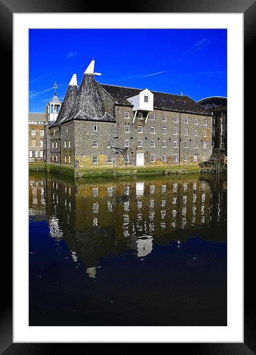 Three Mills Framed Mounted Print by David French
