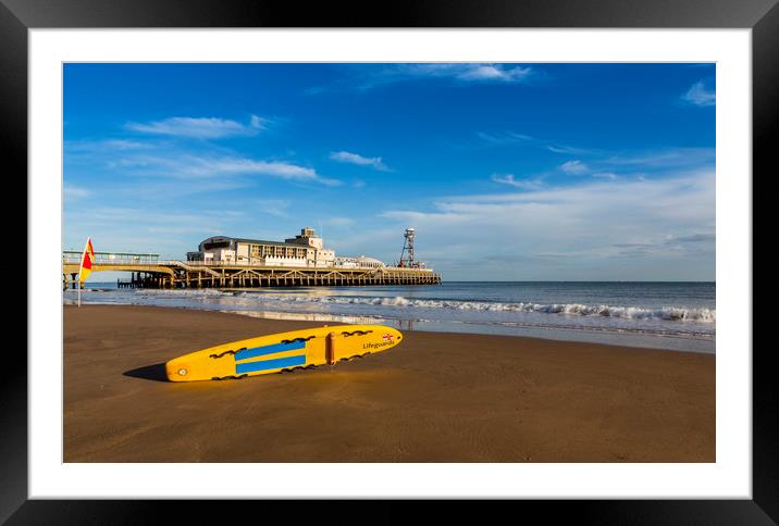 Bournemouth Pier, Dorset, UK Framed Mounted Print by Maggie McCall