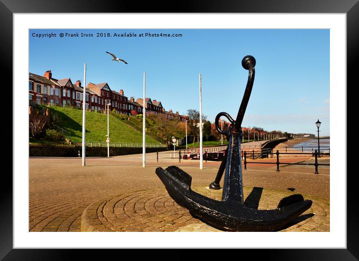 Egremont Sea front and promenade. Framed Mounted Print by Frank Irwin