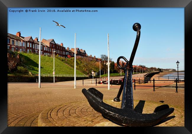 Egremont Sea front and promenade. Framed Print by Frank Irwin