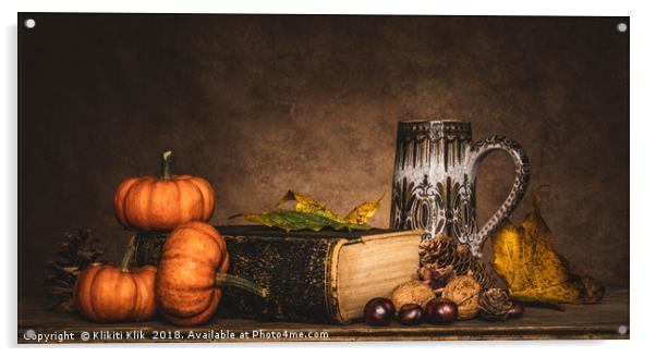 Autumn Acrylic by Angela H