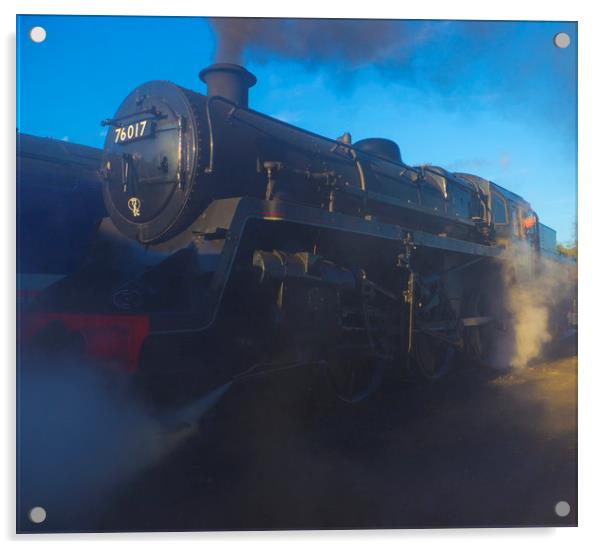 The  Power of Steam Colour Acrylic by Philip Enticknap