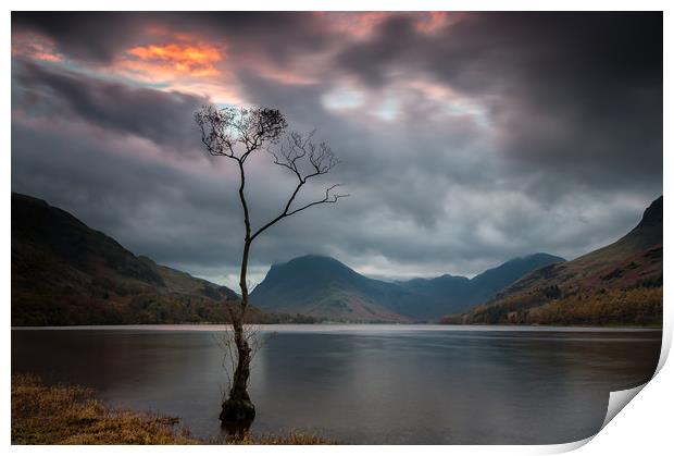 Buttermere Dawn Print by Paul Andrews