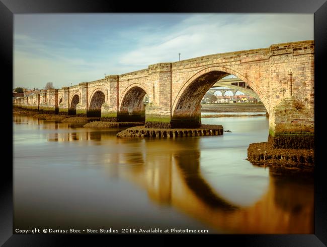 Three bridges. Framed Print by Dariusz Stec - Stec Studios