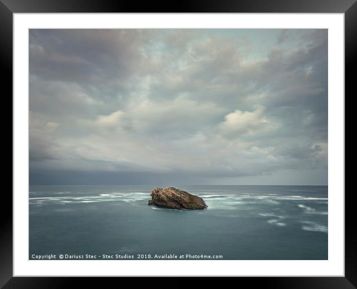 In the middle of nowhere. Framed Mounted Print by Dariusz Stec - Stec Studios