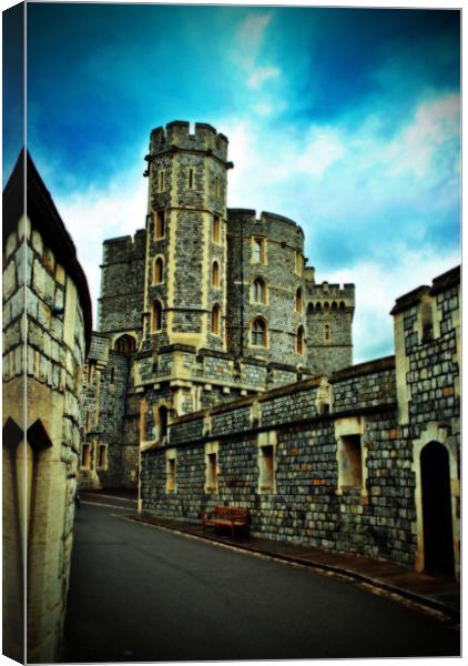 The Majestic Windsor Castle Canvas Print by Andy Evans Photos