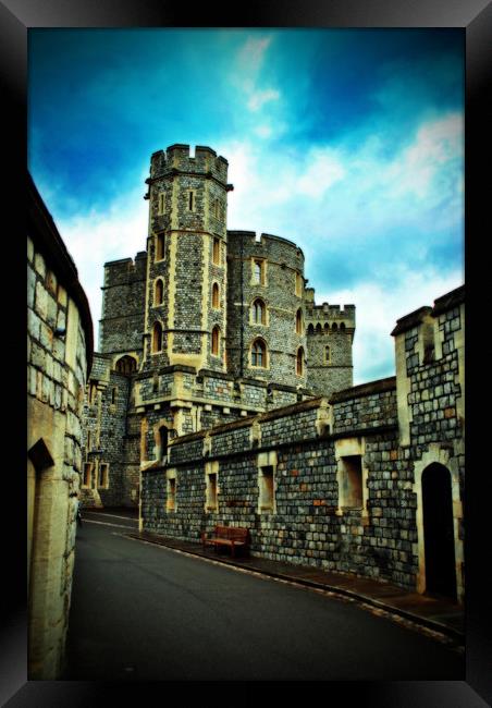 The Majestic Windsor Castle Framed Print by Andy Evans Photos