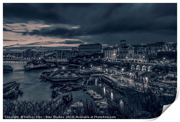 'In the silent harbour' Print by Dariusz Stec - Stec Studios