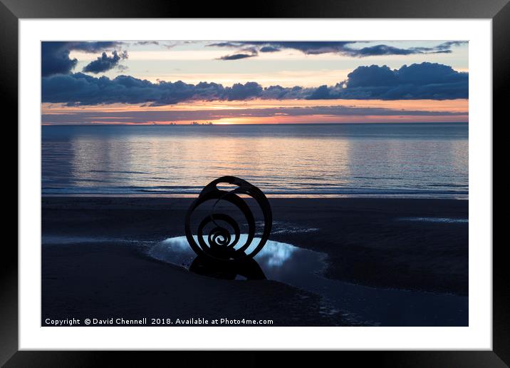 Mary's Shell Framed Mounted Print by David Chennell