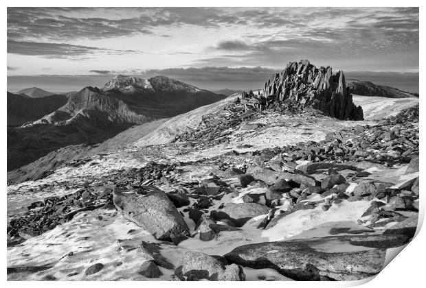 Castell y Gwynt Print by Rory Trappe