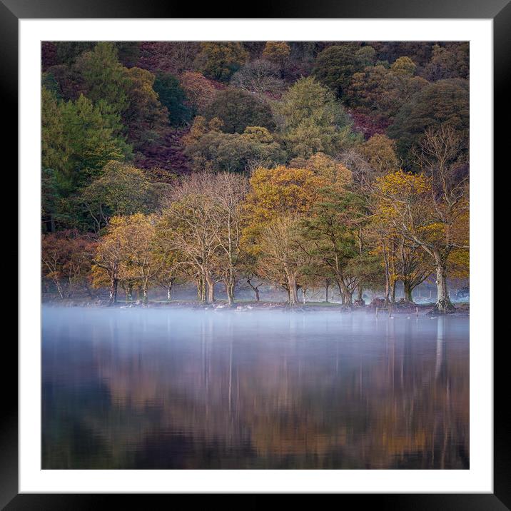 Buttermere Mist Framed Mounted Print by Paul Andrews