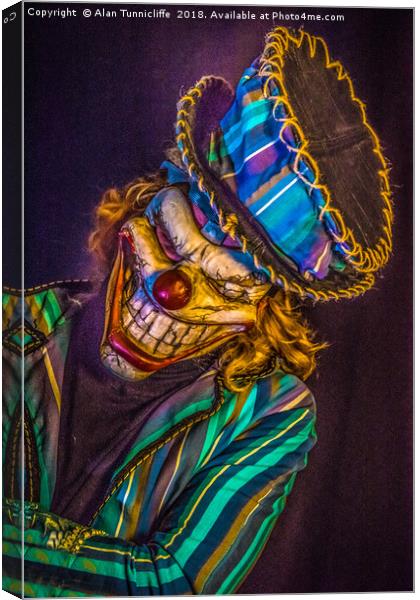 Bring in the clowns Canvas Print by Alan Tunnicliffe